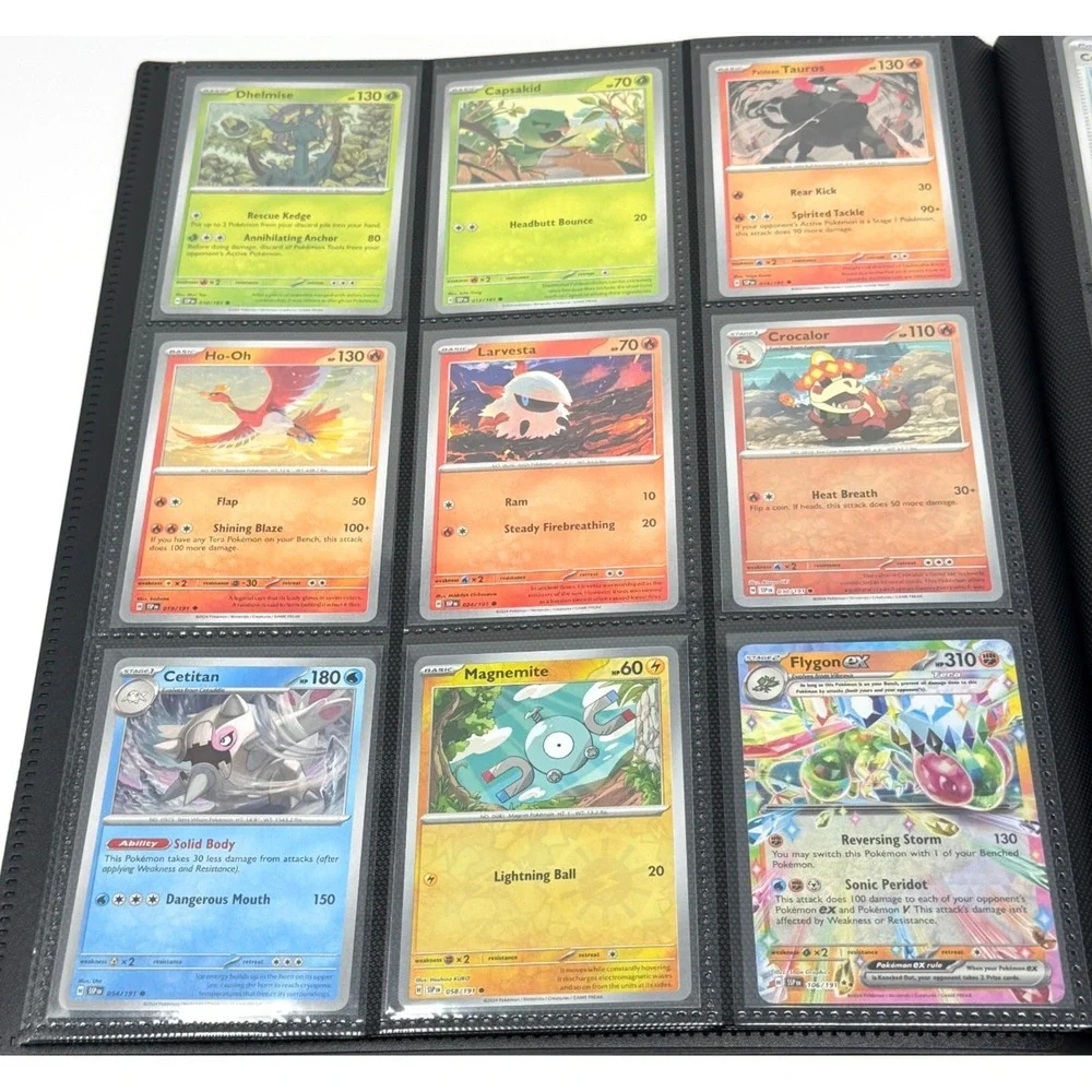 Pokemon TCG Binder‎ Lot 237 Cards EX Holo Reverse Rare EX NM Modern Collection